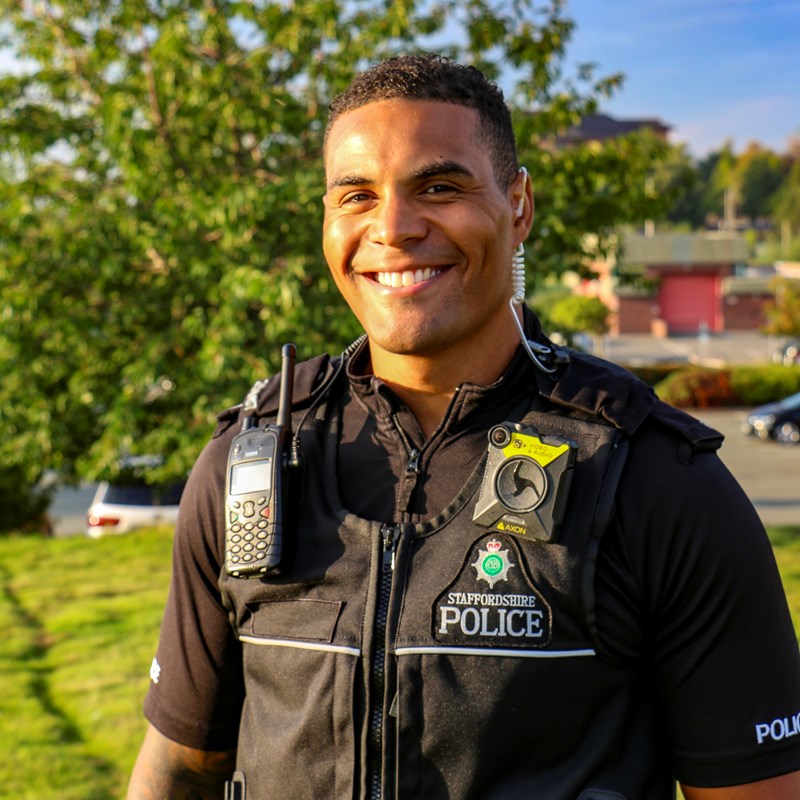 Smiling Policeman